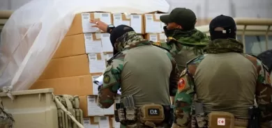 التحالف يسلّم الداخلية الاتحادية ذخائر وأسلحة بـ 3 ملايين دولار