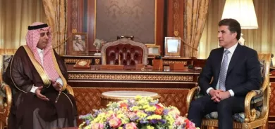 سه‌رۆكى هه‌رێمى كوردستان پێشوازى له‌ كونسولى سعووديه‌ كرد