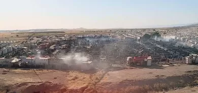 Şewata li Kampa Şariya; Nêzikî milyonek dolar ziyana maddî