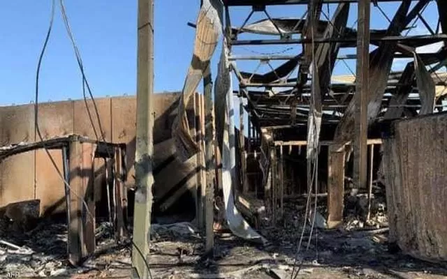 باڵیۆزخانەی ئەمریکا لە عێراق هاوخەمیی بۆ ئاگركەوتنەوەكەی شاریا ڕاگەیاند