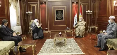 الرئيس بارزاني وأحد شيوخ شمر يشددان على التآخي بين مكونات مناطق غرب دجلة