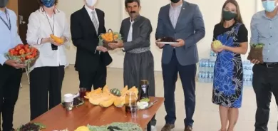 The US Consulate in Erbil honors the ideal Kurdish farmer