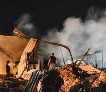 ئێران... ئاگرێكی گەورە لە كارگەیەكی ماددە خۆراكییەكان كەوتەوە