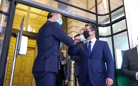 رئيس الوزراء البلجيكي خلال لقائه مسرور بارزاني: إقليم كوردستان حيوي وفعال وسنستمر في دعمه