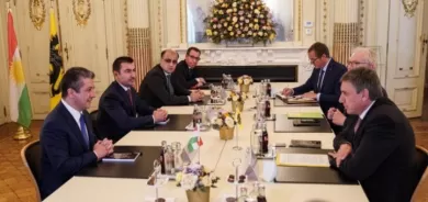 Mesrûr Barzanî li gel Jan Jambon civiya