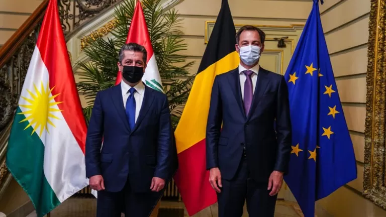 Serokwezîrê Kurdistan û Belcîkayê civiyan