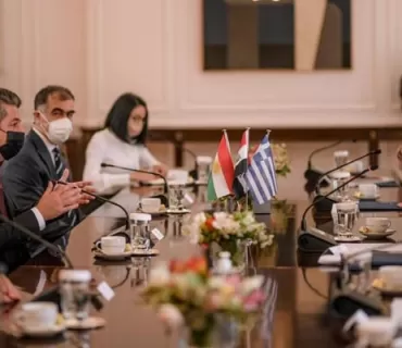 سەرۆکی حکومەتی هەرێمی کوردستان لە گەڵ سەرۆک وەزیرانی یۆنان کۆبووەوە