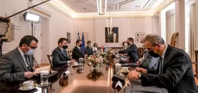 رئيس حكومة إقليم كوردستان ورئيس الوزراء اليوناني يبحثان مستجدات المنطقة وتعزيز العلاقات الثنائية