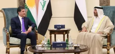 سه‌رۆك نێچيرڤان بارزانى گه‌يشته‌ ئه‌بو زه‌بى