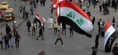 Iraq..Protesters attack the Prime Minister's convoy in Nasiriyah