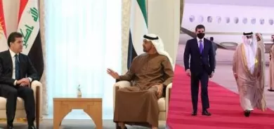 نيجيرفان بارزاني يلبي دعوة إماراتية نحو توسيع مجالات الشراكة والتعاون