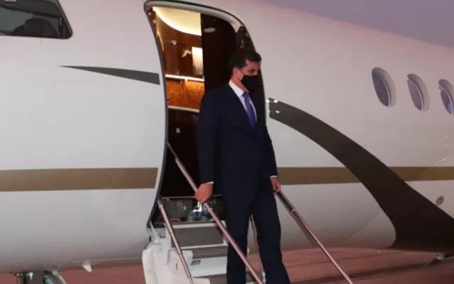 سه‌رۆك نێچيرڤان بارزانى گه‌ڕايه‌وه‌ هه‌رێمى كوردستان