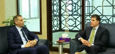 Serokê herêma Kurdistanê serdana balyozxaneya Îraqê kir