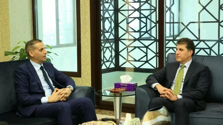 Serokê herêma Kurdistanê serdana balyozxaneya Îraqê kir