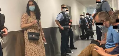 Almanyayê rê li ber komekê ku dixwest bê Herêma Kurdistanê girt