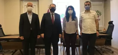 Endamê Senatoya Fransayê serdana HDPê kir