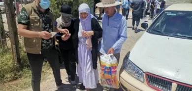 الهجرة الاتحادية : إطلاق منحة الـ500 الف دينار للعوائل المتضررة من حريق مخيم 