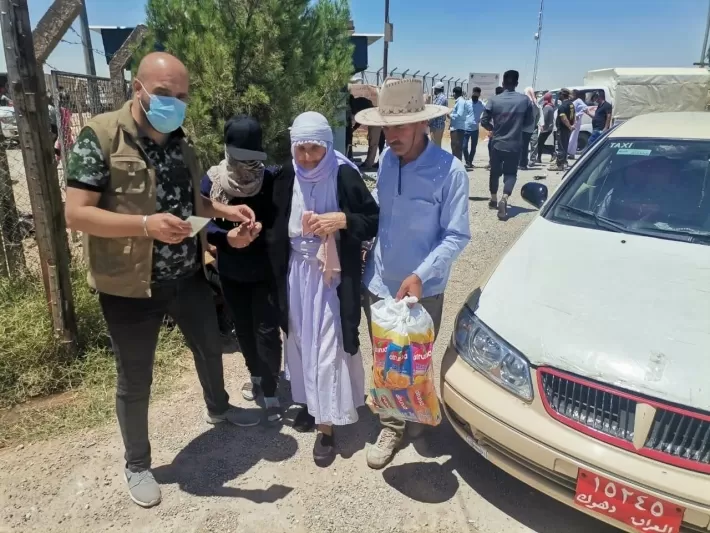 الهجرة الاتحادية : إطلاق منحة الـ500 الف دينار للعوائل المتضررة من حريق مخيم 