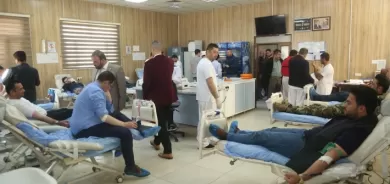 في يومه العالمي .. حملة للتبرع بالدم في اربيل