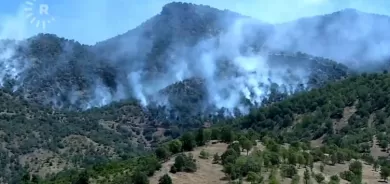 Ji ber bombebarana Tirkiyê agir bi derdora çend gundên Kanî Masê ket