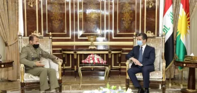 Serokwezîrê Kurdistanê li gel Fermanarê hêzên Îtalî civiya