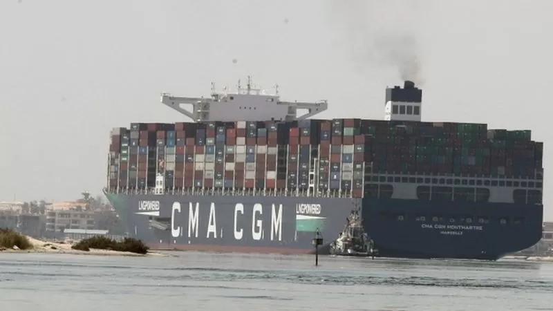 تأجيل قضية حجز السفينة إيفرغيفن التي أغلقت القناة قبل أشهر