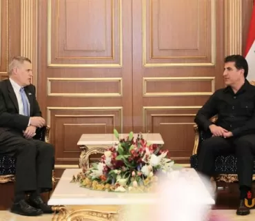 سه‌رۆكى هه‌رێمى كوردستان له‌گه‌ڵ باڵيۆزى ئه‌مه‌ريكا كۆبووه‌وه‌