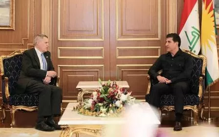 نيجيرفان بارزاني: التزام أميركا بمواصلة تعاونها مع حلفائها في العراق والمنطقة رسالة مهمة ومطمئنة