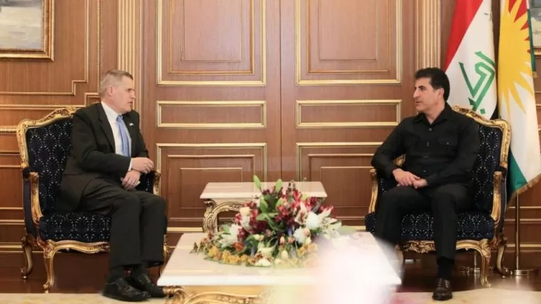 Serokê herêmê û Matthew H. Tueller behsa rewşa deverê kirin