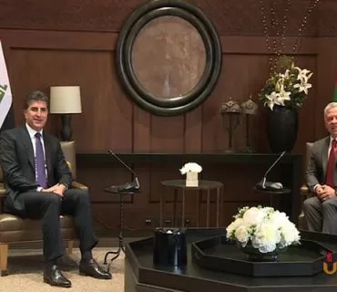 سه‌رۆك نێچيرڤان بارزانى و شا عه‌بدوڵڵاى دووه‌م، دۆخى ناوچه‌كه‌ تاوتوێ ده‌كه‌ن