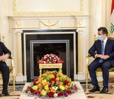 سەرۆکی حکومەتی هەرێمی کوردستان پێشوازی لە نێردەی تایبەتی ئەمەریکا بۆ هاوپەیمانیی نێودەوڵەتی دژی داعش دەکات