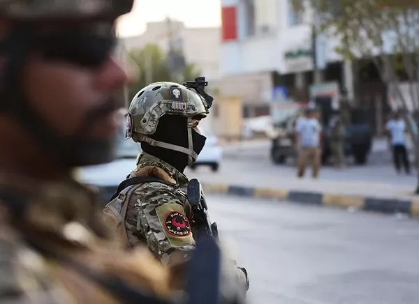 The arrest of 9 terrorists, including a woman, in Kirkuk