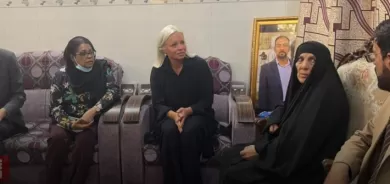 عائلة إيهاب الوزني تستقبل بلاسخارت وترفض لقاء الكاظمي