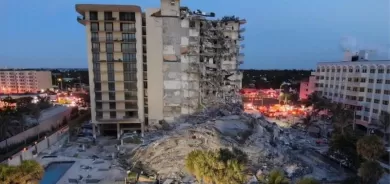 Li Amerîkayê avahiyek hilweşiya: 99 kes winda ne