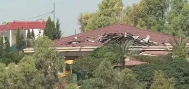 Sources: Several missiles fell off northeast of Erbil today