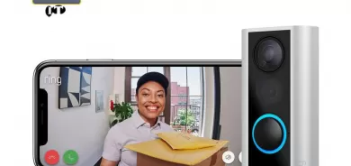 زەنگی دەرگا و كامێرای چاودێری