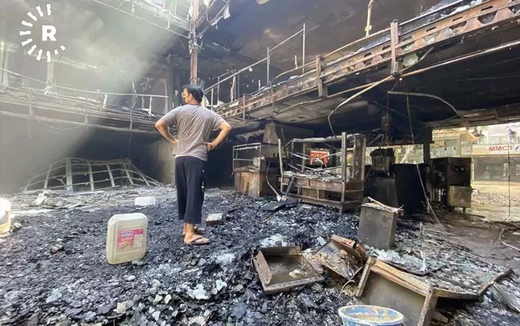 Di 6 mehan de 642 bûyerên şewatê li Hewlêrê çê bûne