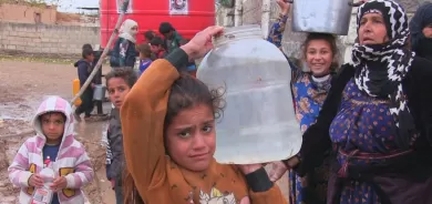 Şam: Birîna avê li ser Hesekê ji aliyê Tirkiyê ve tawana şer e