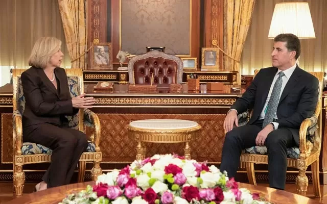 سەرۆکى هەرێمى کوردستان لەگەڵ باڵیۆزى ئوسترالیا کۆبووەوە