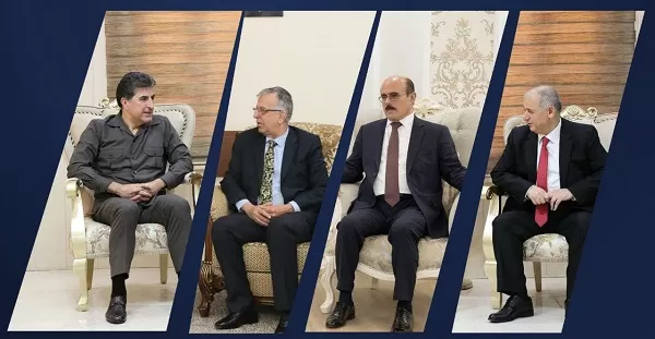 Kurdistan Region President visits political parties