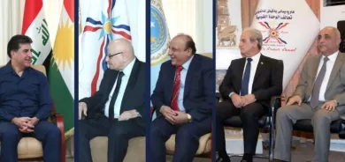 Nêçîrvan Barzanî li gel pêkhatan civiya