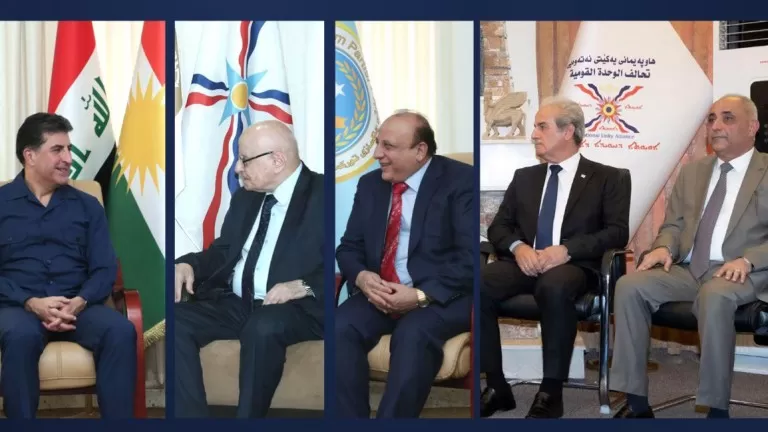 Nêçîrvan Barzanî li gel pêkhatan civiya