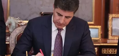 سەرۆک نێچیرڤان بارزانى فەرمانى دامەزراندنى سێ پۆستى دادوەرى واژۆ دەکات