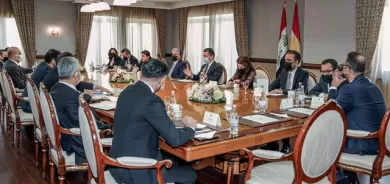 سەرۆکی حکومەتی هەرێمی کوردستان سەرپەرشتی کۆبوونەوەی ئەنجومەنی باڵای ئابووری دەکات