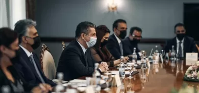 Serokwezîr Mesrûr Barzanî u Civata bilind ya abûriya Kurdistanê civiya