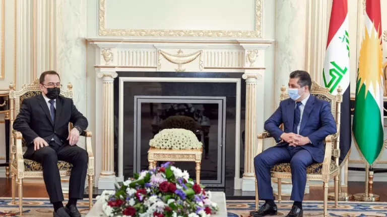 Serokwezîr li gel balyozê nû yê Rûsyeyê civiya