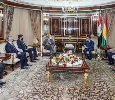 سەرۆکی حکومەتی هەرێمی کوردستان پێشوازی لە شاندێکی ڕێکخراوی (ساماریتان پێرس )ی ئەمەریکی دەکات