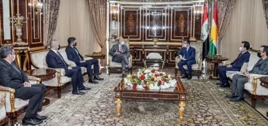 سەرۆکی حکومەتی هەرێمی کوردستان پێشوازی لە شاندێکی ڕێکخراوی (ساماریتان پێرس )ی ئەمەریکی دەکات