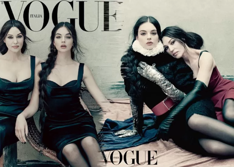 نوێترین دەركەوتنی مۆنیكا بێلوچی لەگەڵ كچەكەیدا