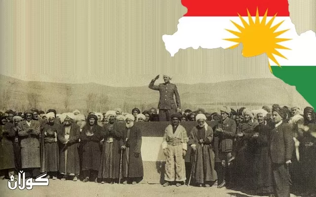 کۆماری کوردستان لەمەھاباد و ھەرێمی کوردستان لەھەولێر!